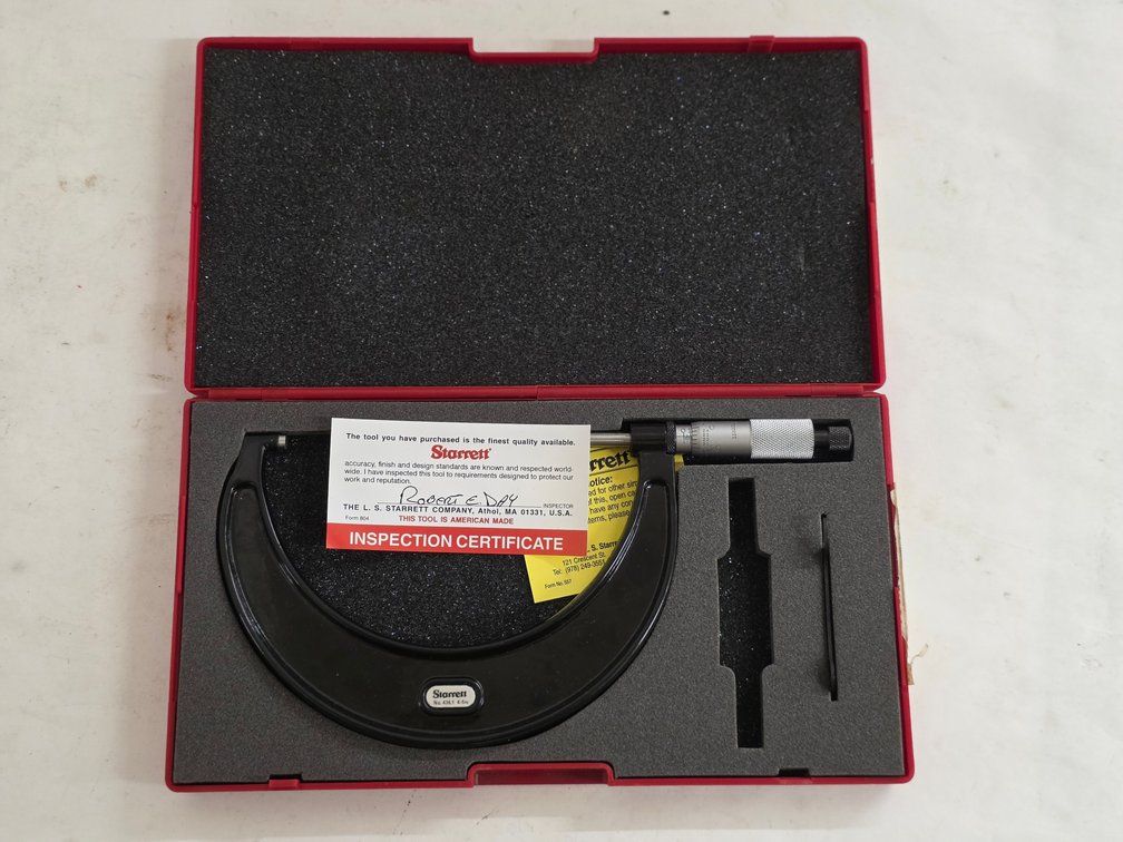 Starrett Micrometer