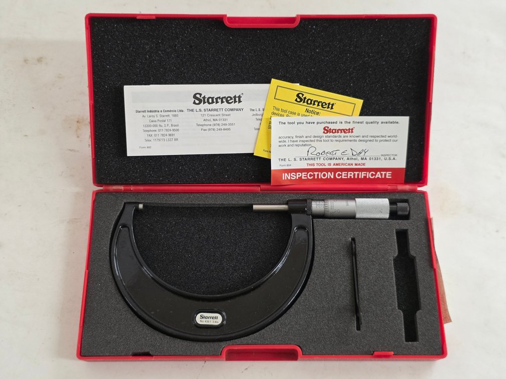 Starrett Micrometer