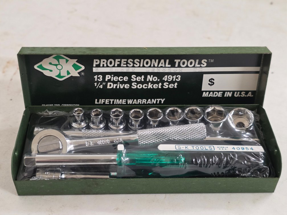 SK 13pc 1/4" Socket Set