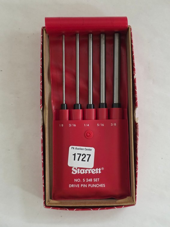 Starrett 5pc Drive Pin Punches