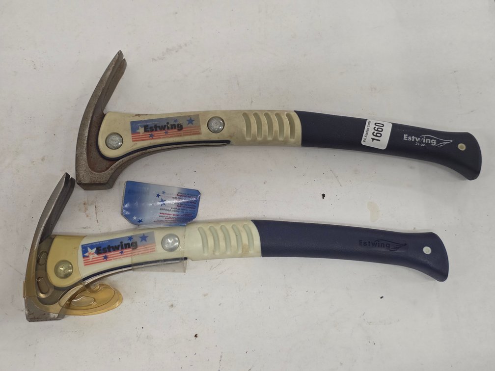 (2) Estwing 21oz Hammers