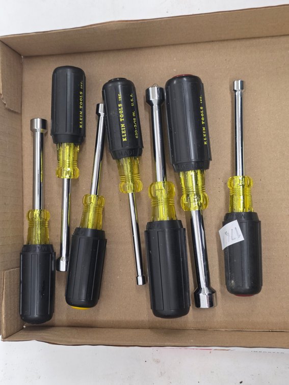 (7) Klein Nut Drivers