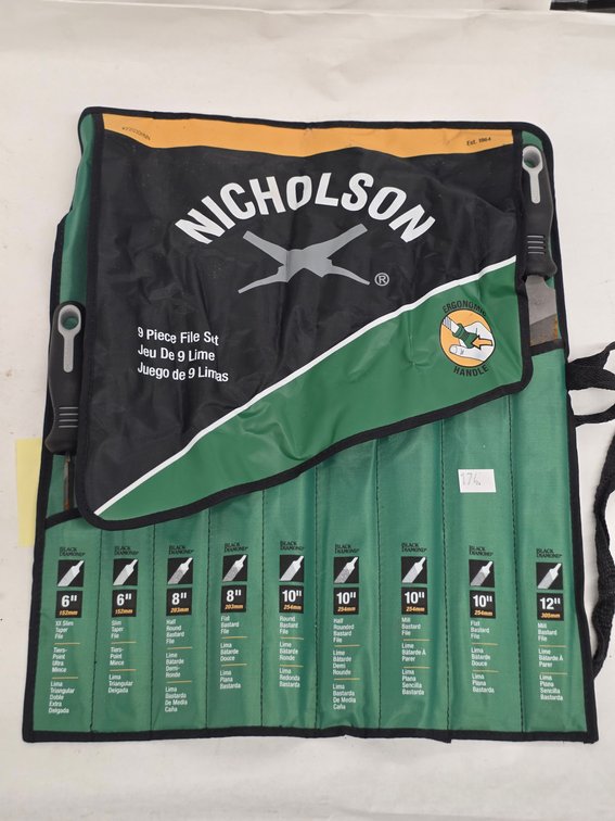 Nicholson 9pc File Set