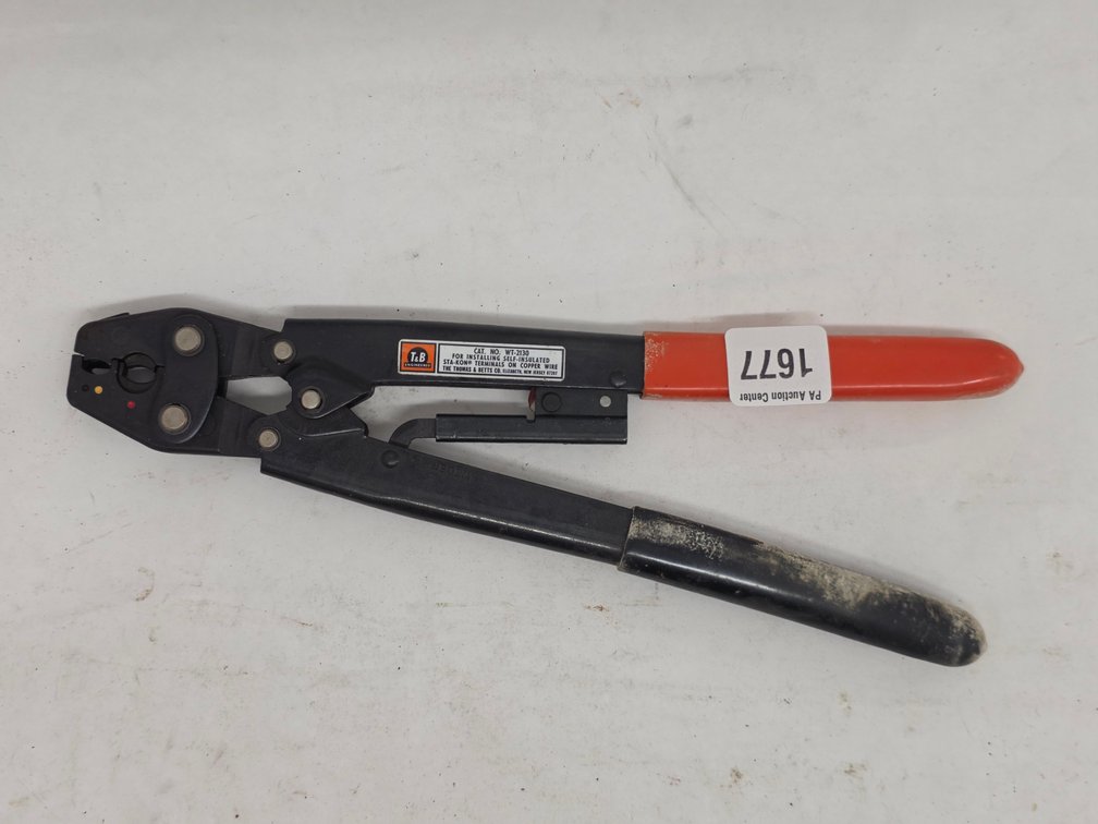 T&B Ratcheting Crimp Tool