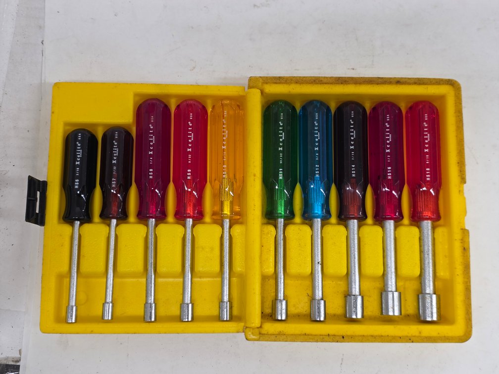 Xcelite Hollow Shaft Nutdriver Set