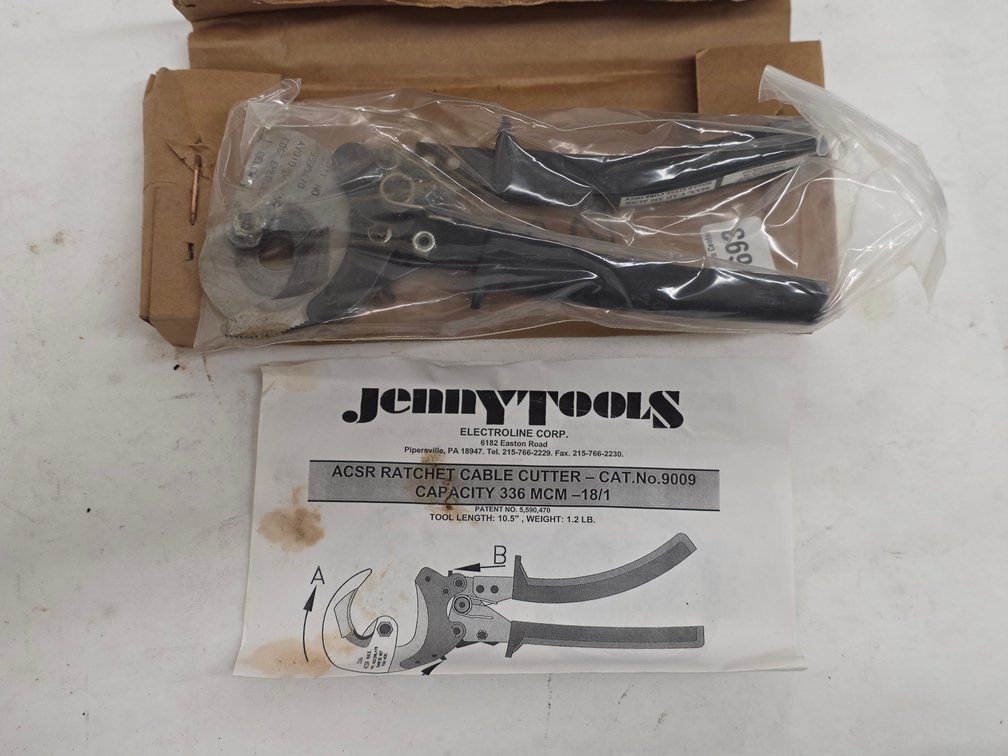 Jenny Tools Ratcheting Cable Cutter