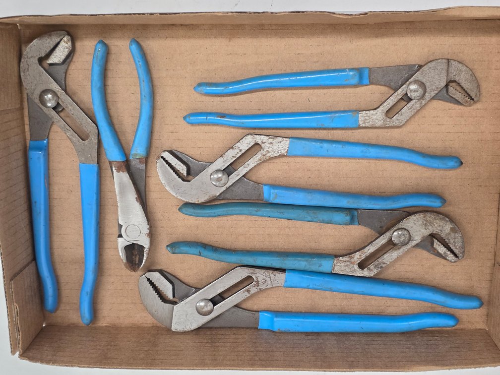 (6) Channel Lock Pliers