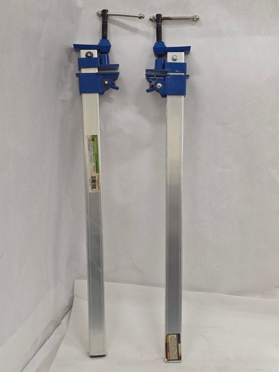 (2) Pittsburgh 24" Aluminum Bar Clamps