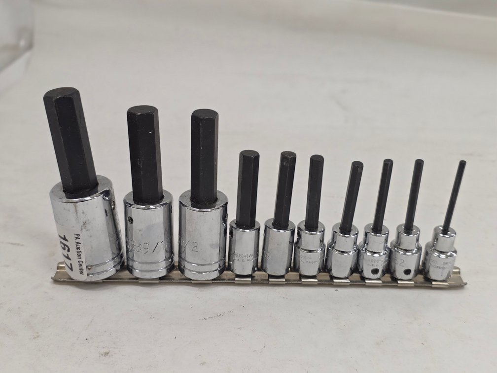 Proto 1/2" Hex Bit Socket Set