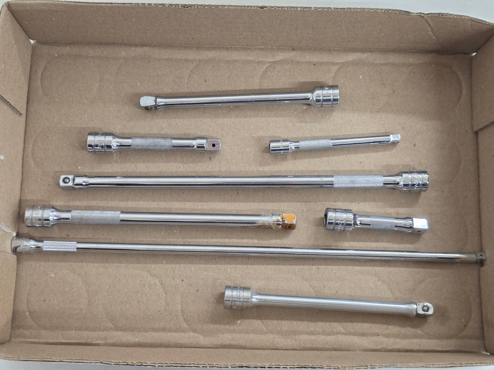(8) Assorted Snap-On Extensions