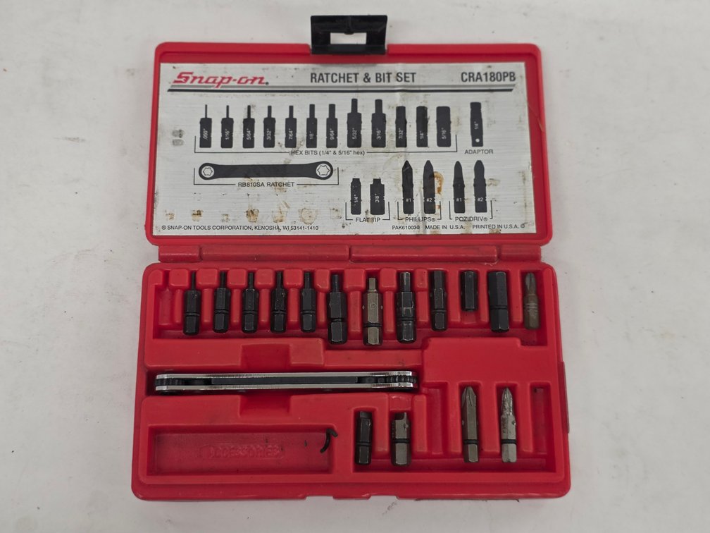 Snap-On Ratchet & Bit Set