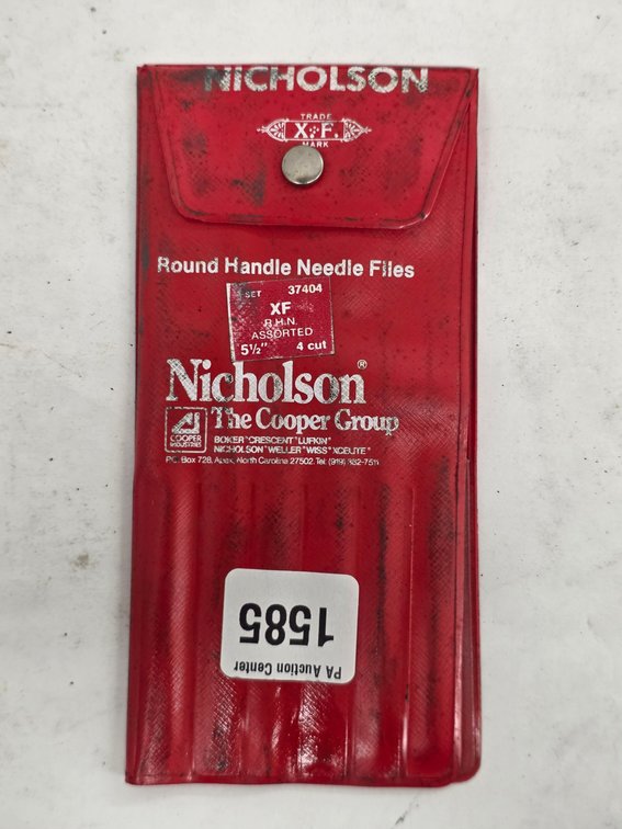 Nicholson Round Handle Needle Files