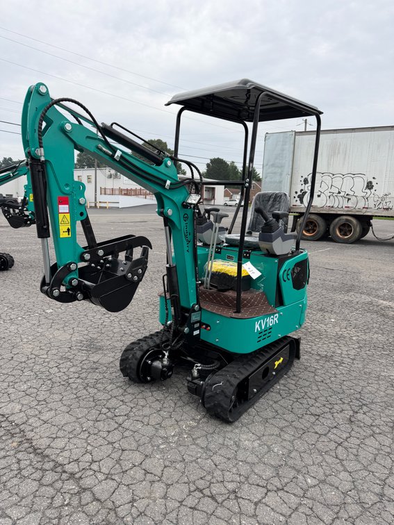 New CFG KV16R Mini Excavator