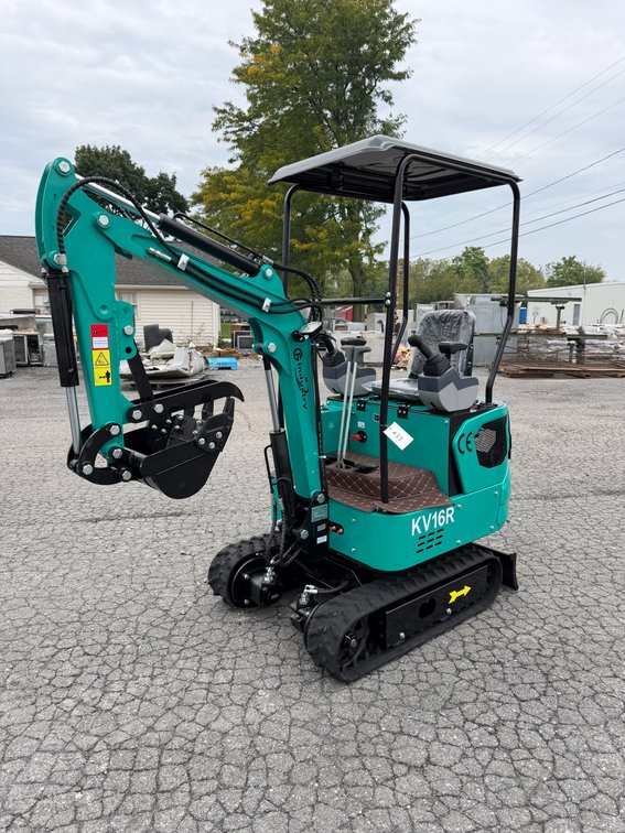 New CFG KV16R Mini Excavator