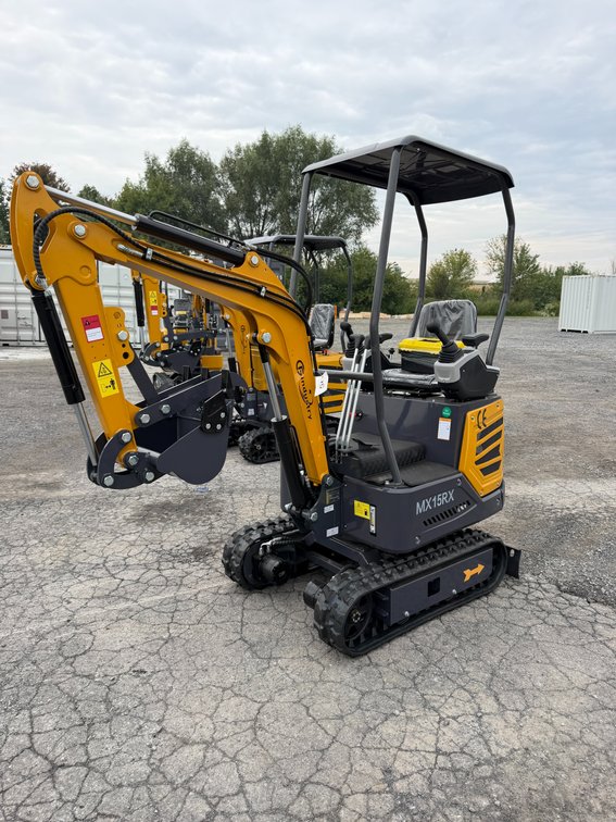 New CFG MX15RX Mini Excavator