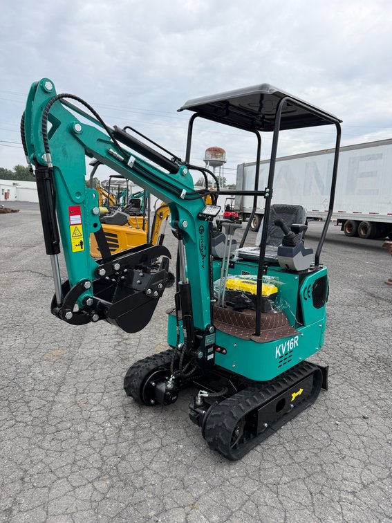 New CFG KV16R Mini Excavator