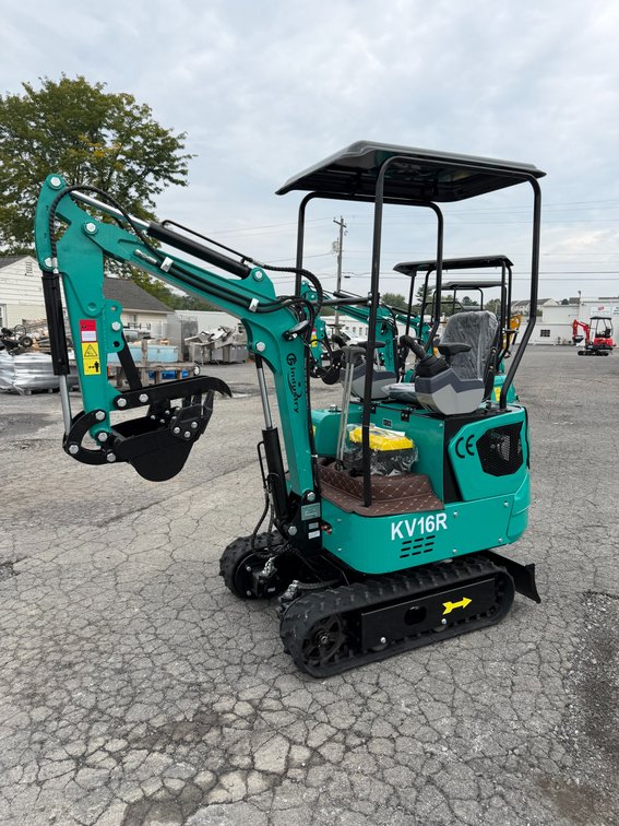 New CFG KV16R Mini Excavator
