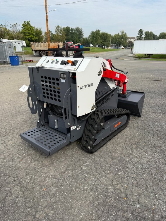New ATS T480R Mini Stand-On Skid Loader