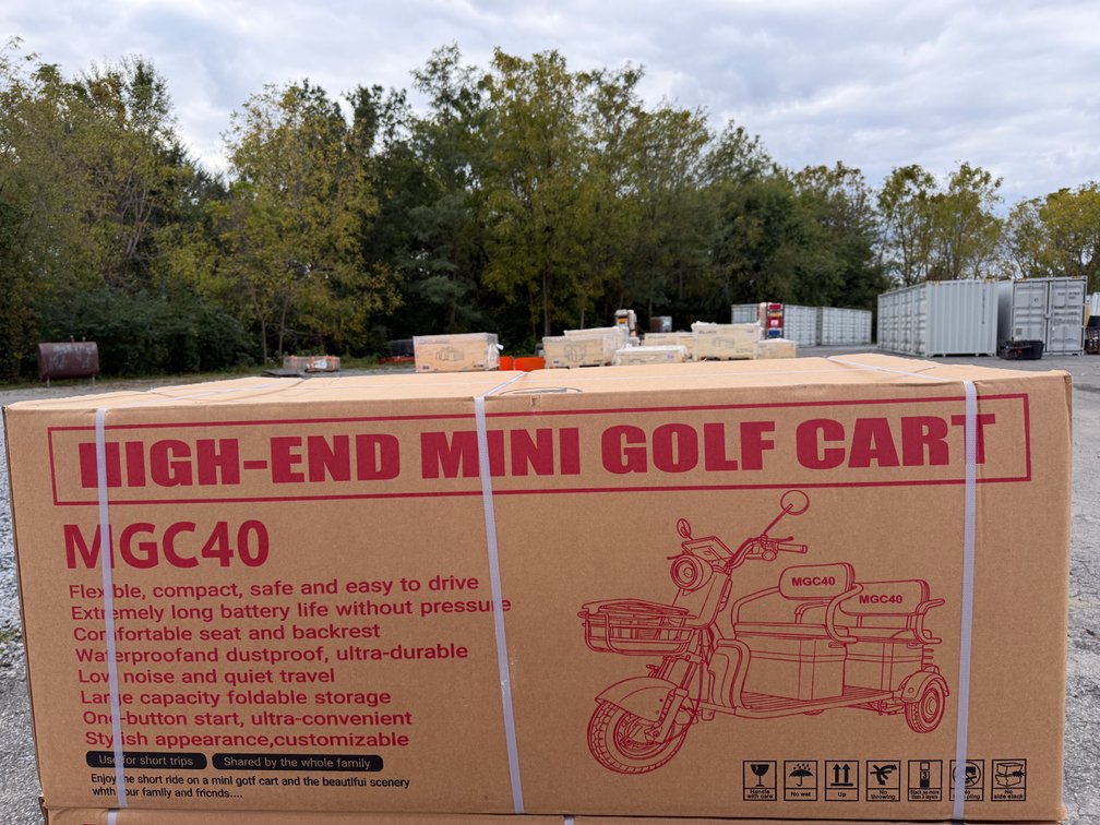 (2x) New SD LANCH MGC40 Mini Golf Cart