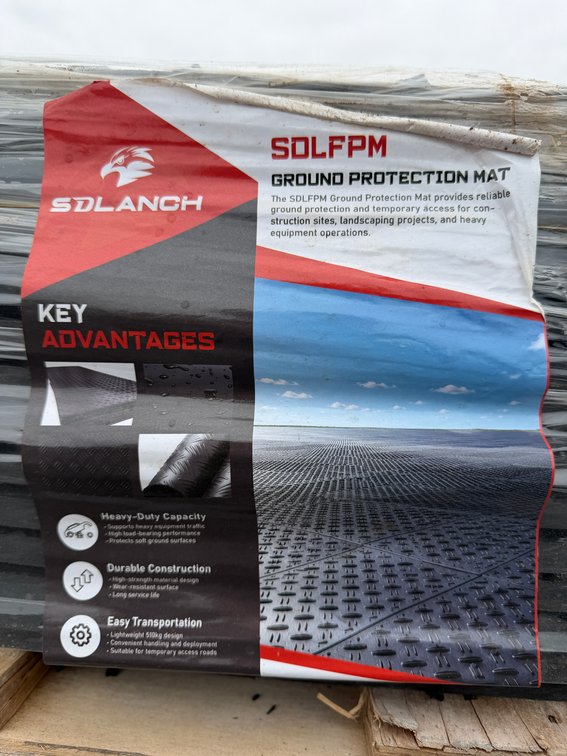 (3x) Skid Lot New 41" x 96" Protection Mats