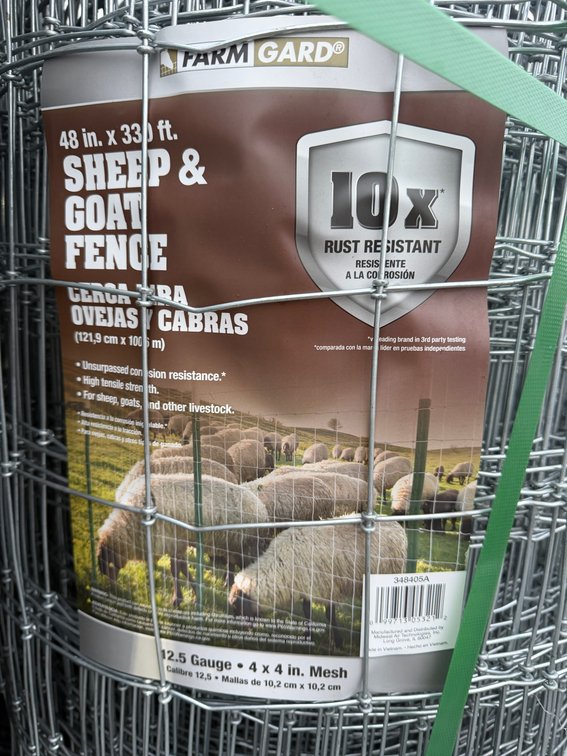 (6x) New 48" x 330' Sheep & Goat Fence