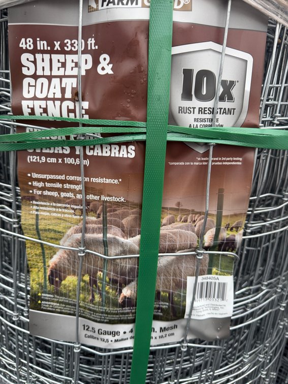 (6x) New 48" x 330' Sheep & Goat Fence