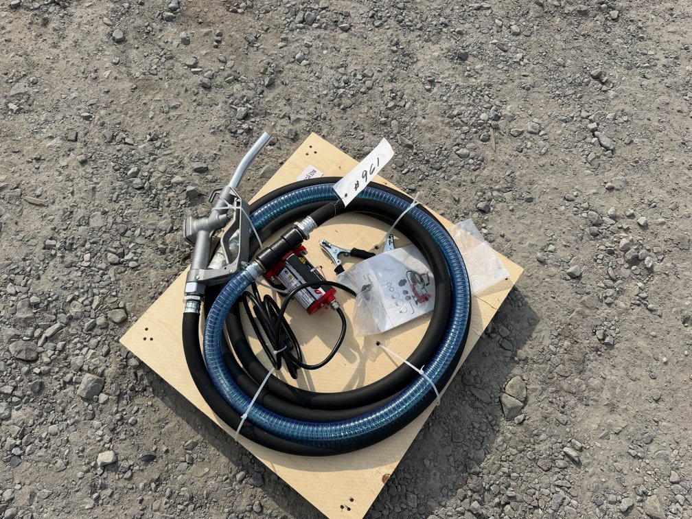 New Rhino 12V Fuel Pump w/ Nozzle
