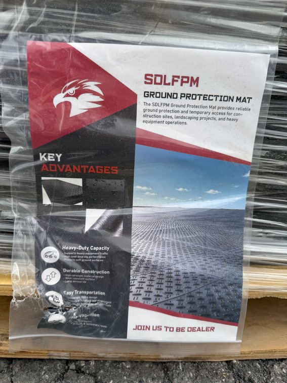 (15) New SD LANCH 4' x 8' Ground Protection Mats