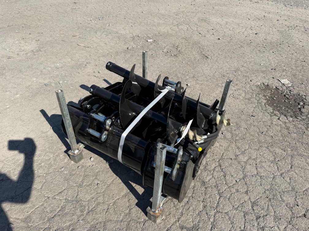 New Skid Lot of Mini Excavator Attachments