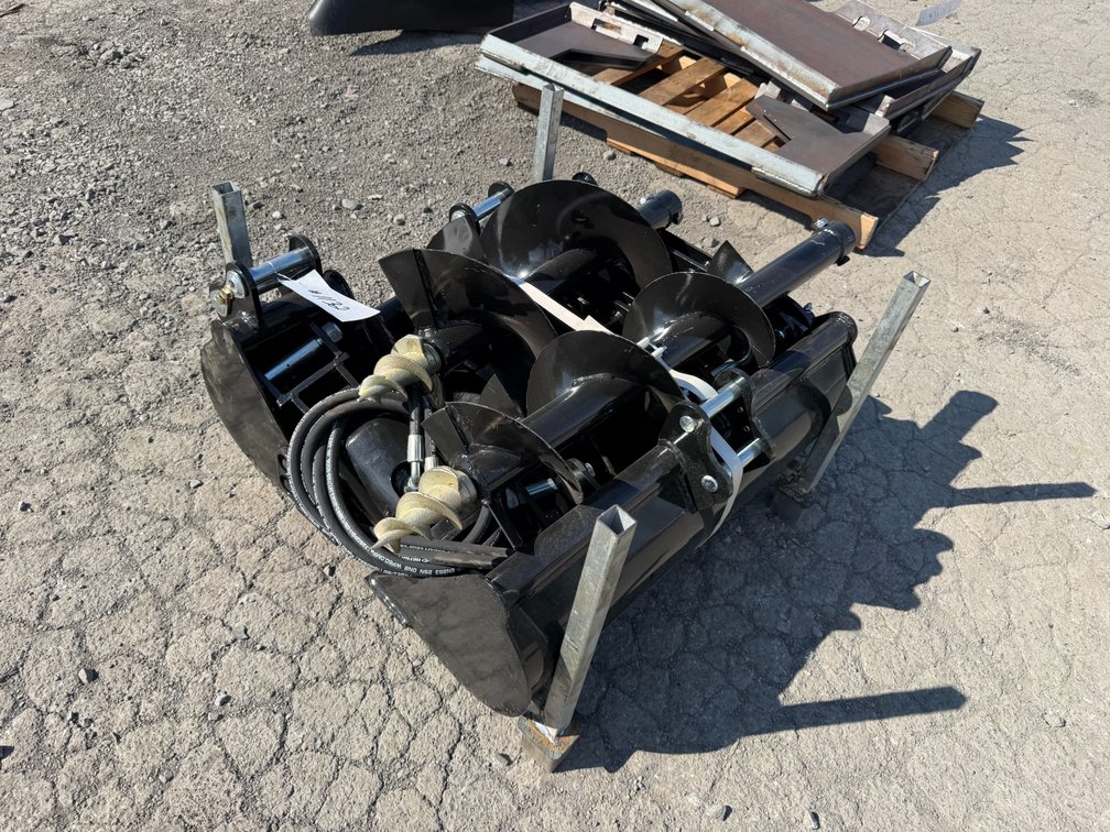 New Skid Lot of Mini Excavator Attachments
