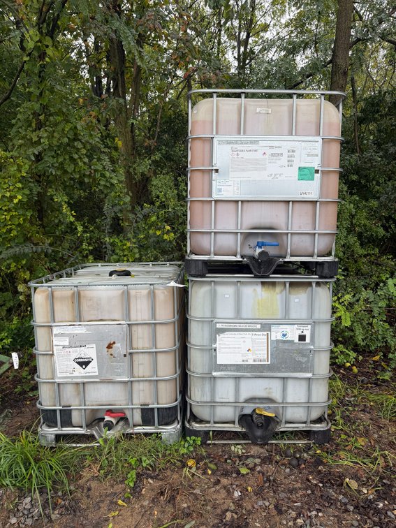 (3) Used Liquid Totes