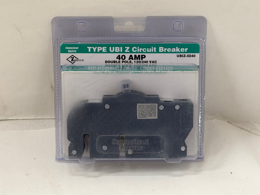 (15x Bid) Zinsco 40A Double Pole Breaker