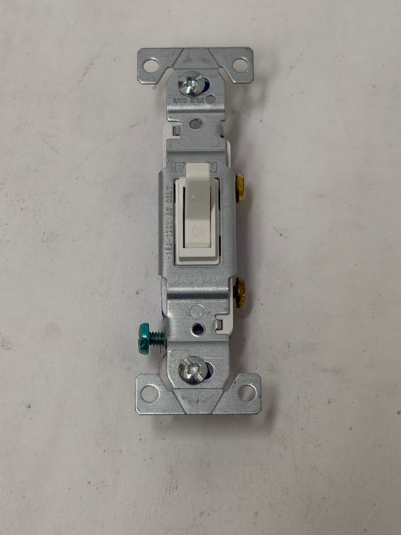 (80x Bid) Eaton 15A Single Pole Toggle Switch