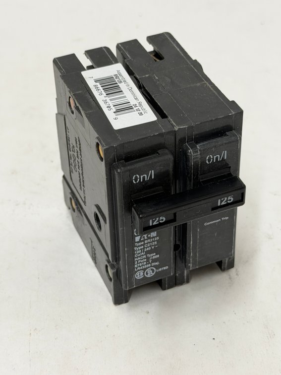 (5x Bid) Eaton 125A Double Pole Breaker