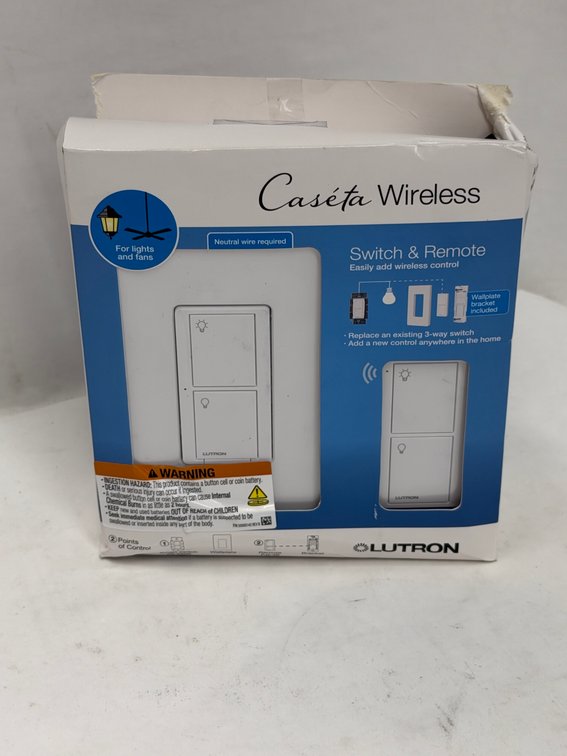 (2x Bid) Caseta Wireless Switch & Remote