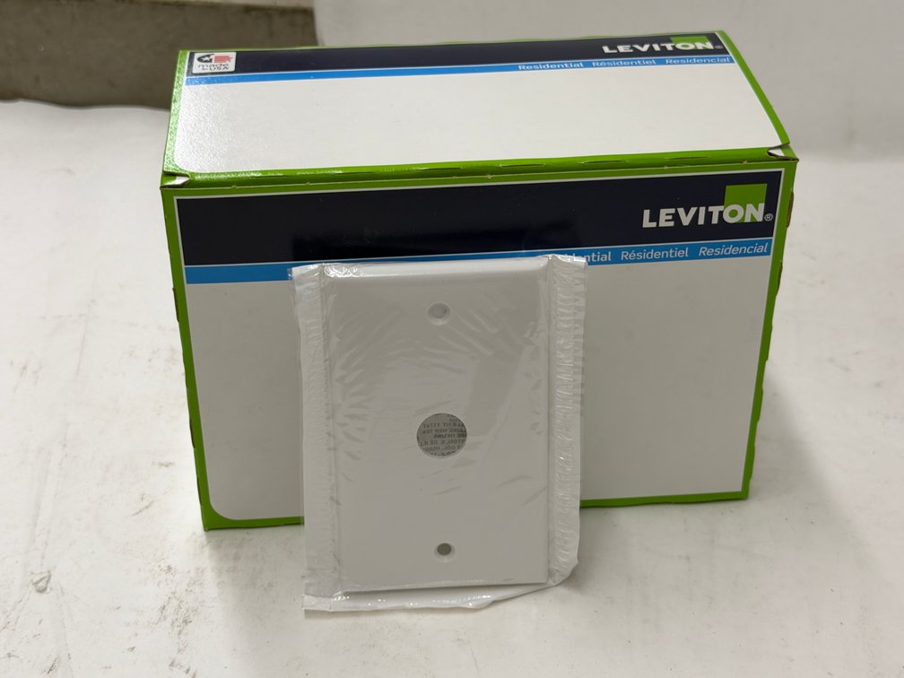 (4x Bid) Leviton 25 Ct Wallplates