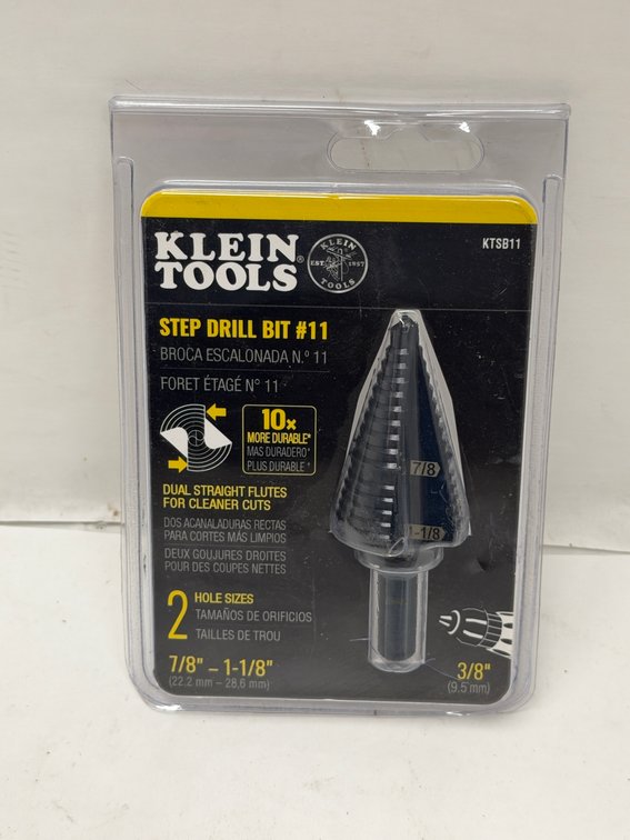 Klein Tools Step Drill Bit #11