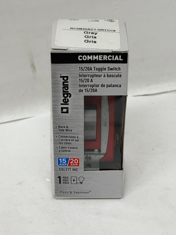 (32x Bid) Legrand 15/20A Toggle Switch