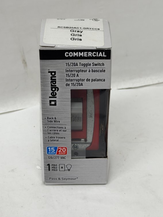 (32x Bid) Legrand 15/20A Toggle Switch