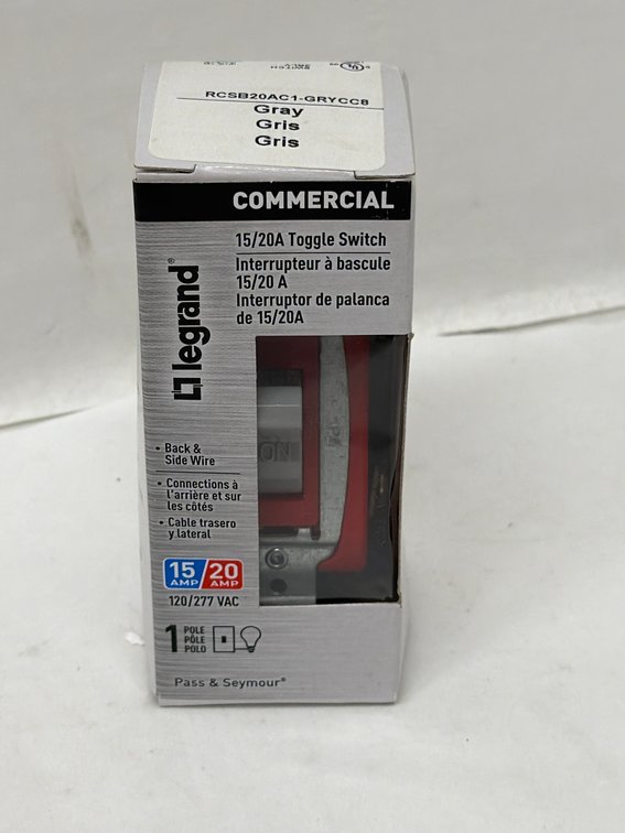(32x Bid) Legrand 15/20A Toggle Switch
