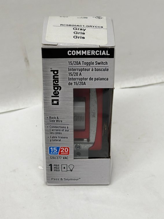(32x Bid) Legrand 15/20A Toggle Switch