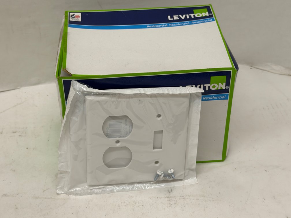 (3x Bid) Leviton 25 Pk Wallplates
