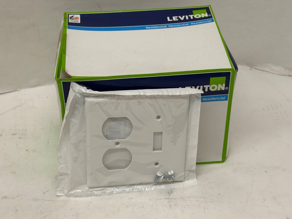 (3x Bid) Leviton 25 Pk Wallplates