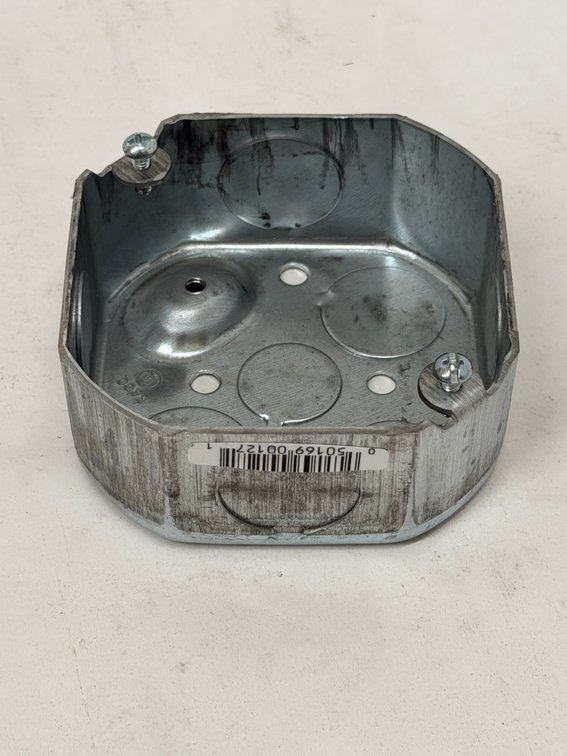 (50x Bid) Raco 4" Metal Octagon Box