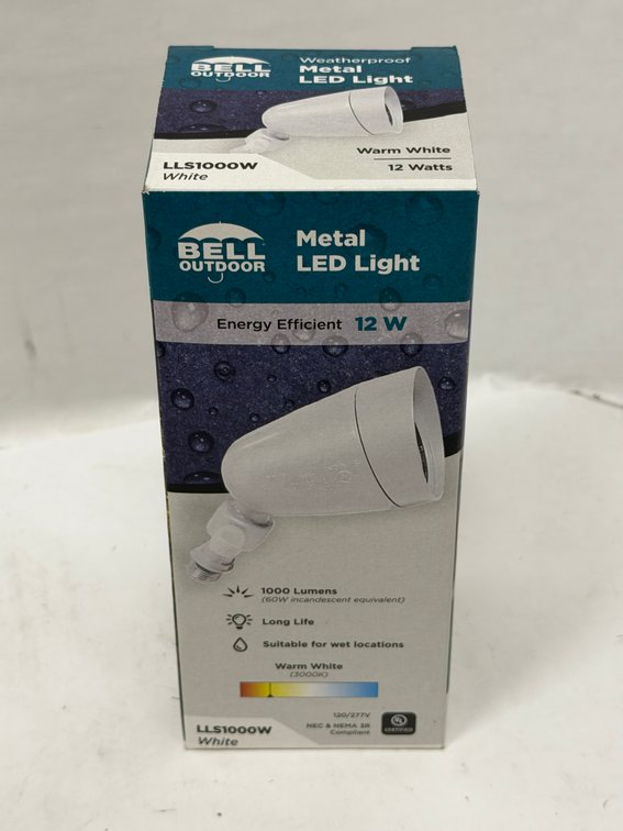 (4x Bid) Bell Outdoor Metal LED Light