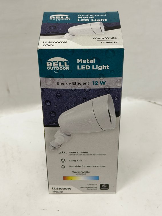 (4x Bid) Bell Outdoor Metal LED Light