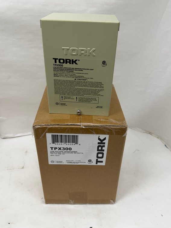 (4x Bid) Tork TPX300 Low Voltage Transformer