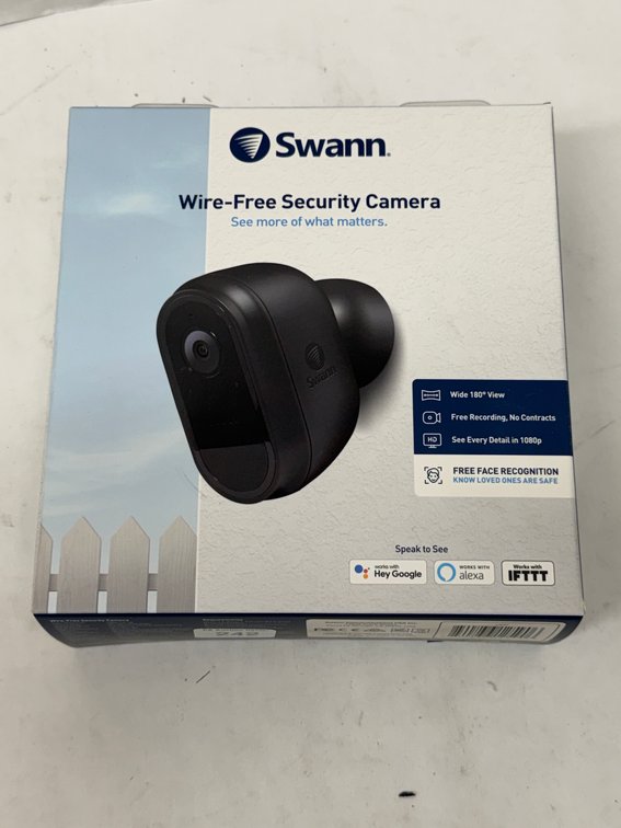 (4x Bid) Swann Wire-Free Security Camera