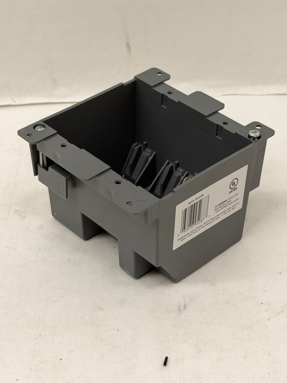(120x Bid) GB Plastic 2 Gang Box