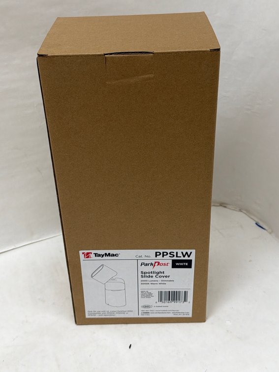 (13x Bid) TayMac Spotlight Slide Cover-White